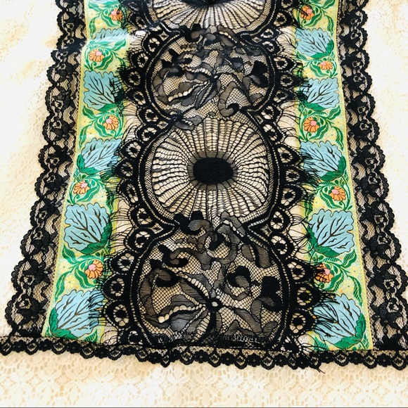 Anna Sui Embroidered Lace Eyelash Embellished Dress Size  8 - Picture 11 of 15